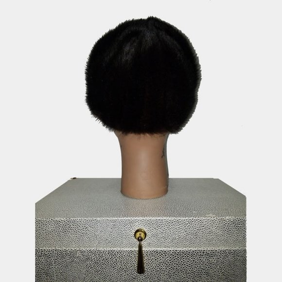 Vtg Mahogany Mink Riding Hat - Picture 5 of 8